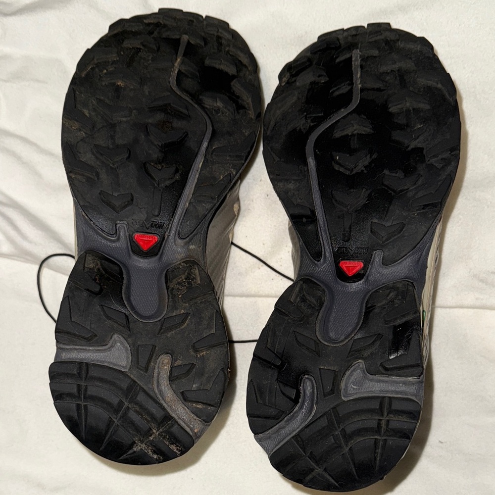 Salomon Men's Athletic Shoes - Black and Cream - Picture 2 of 3